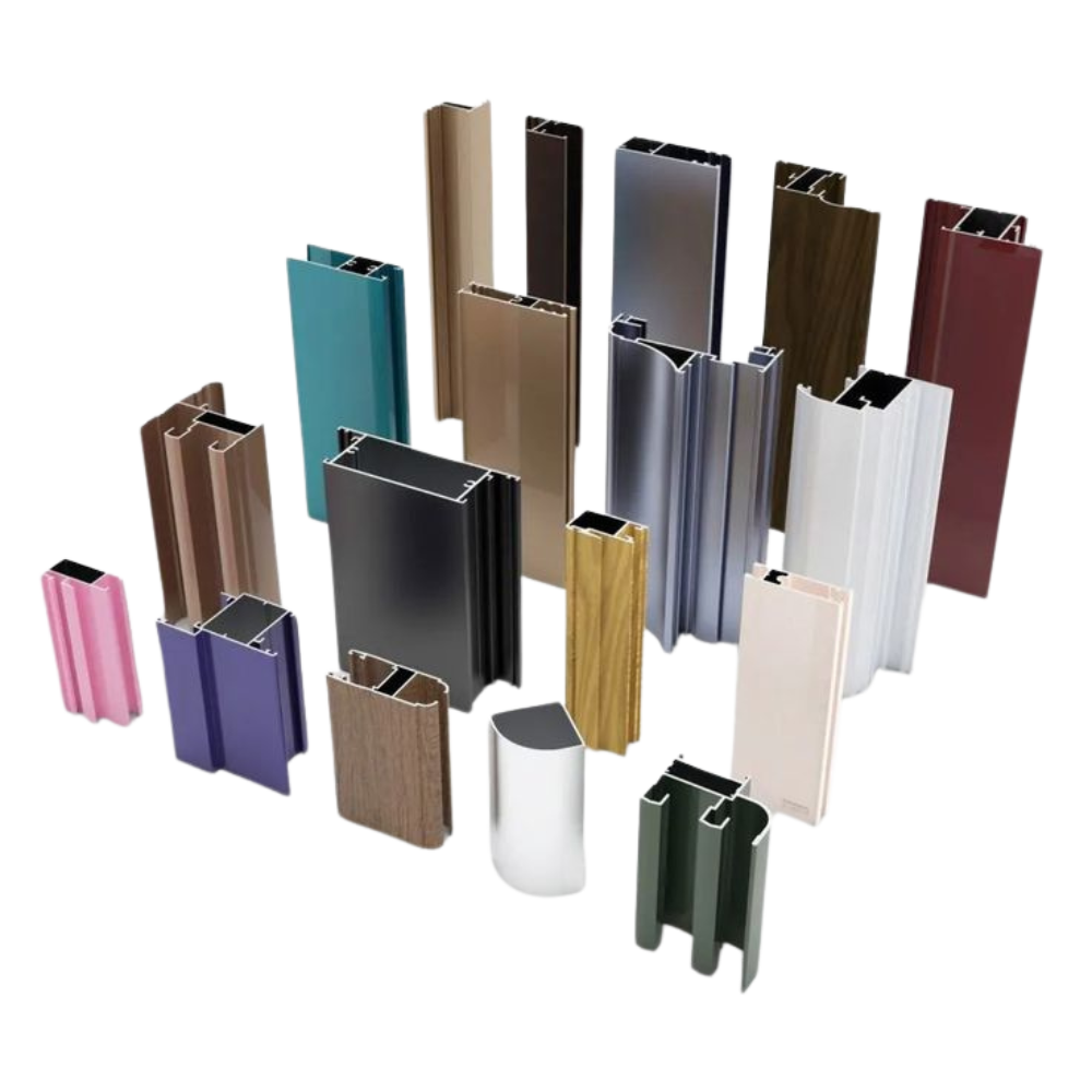 Powder Coated Aluminum Extrusion Profiles